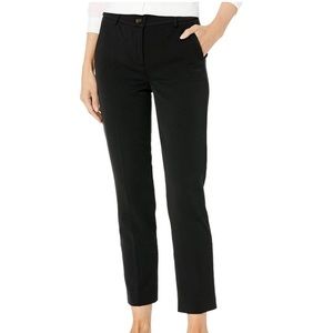 J. Crew High-Rise Cameron Cropped Black Dress Pants In 4 Season Stretch Size 16